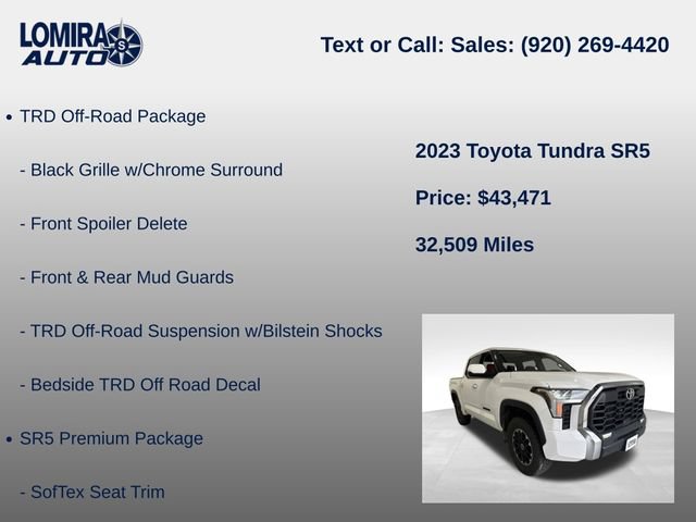 Used 2023 Toyota Tundra SR5 AWD/4WD image 8