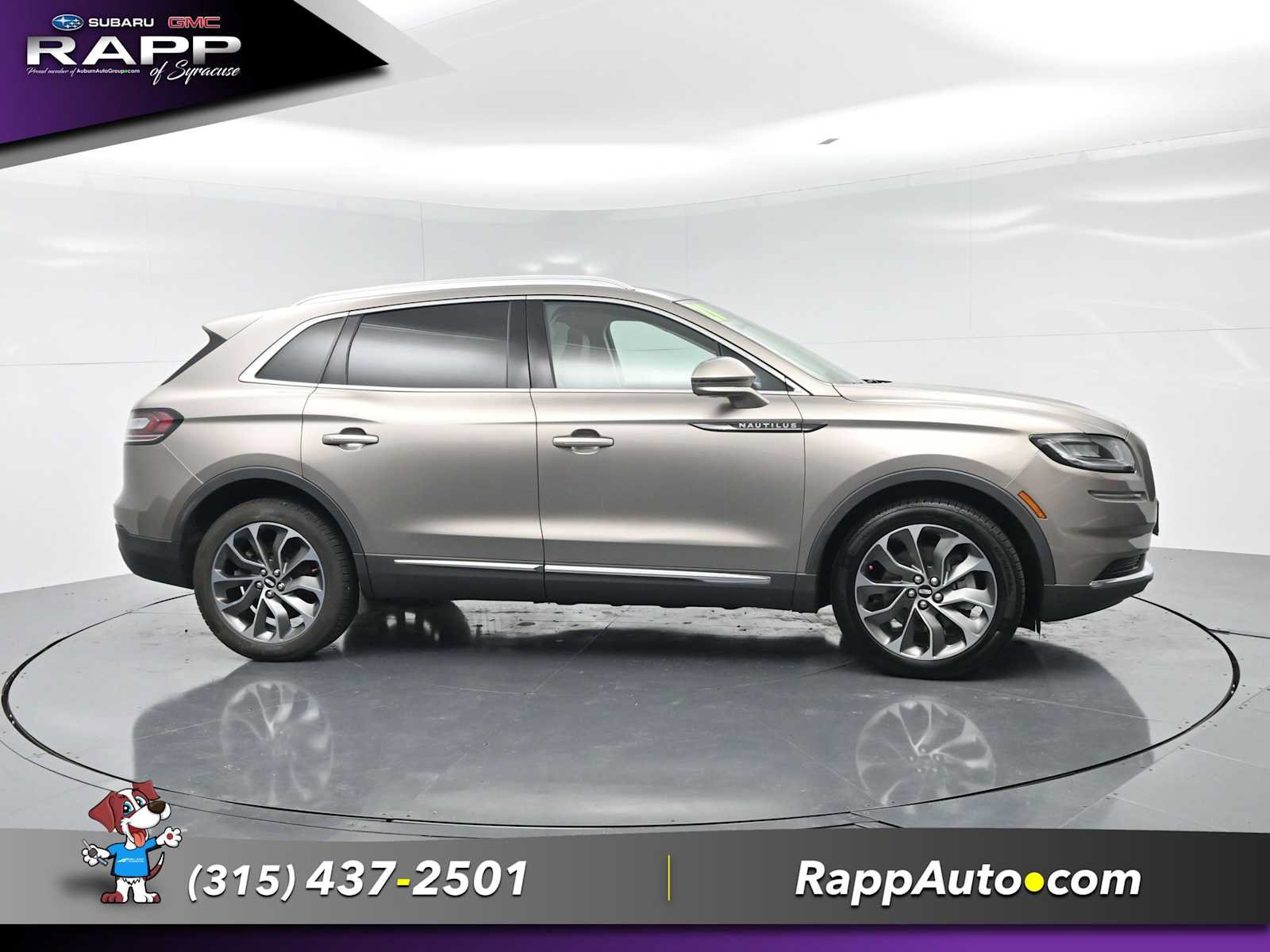 Used 2021 Lincoln Nautilus Reserve AWD/4WD image 3