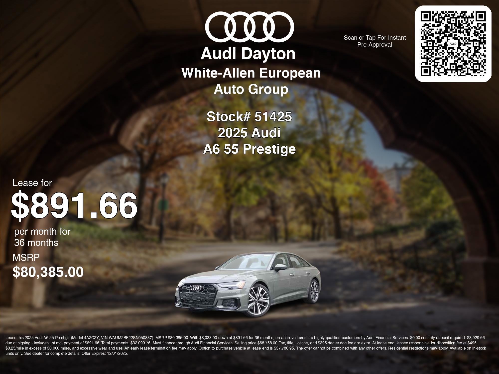 New 2025 Audi A6 3.0T Prestige image 3