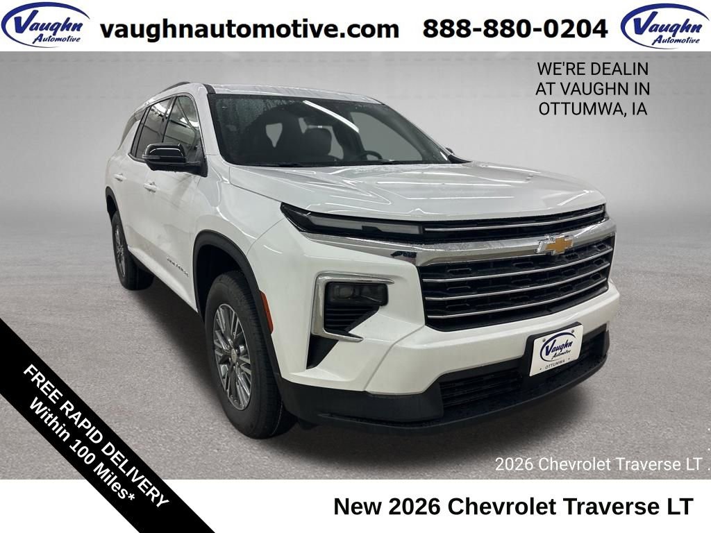 New 2026 Chevrolet Traverse LT w/ Driver Confidence Package AWD/4WD image 1