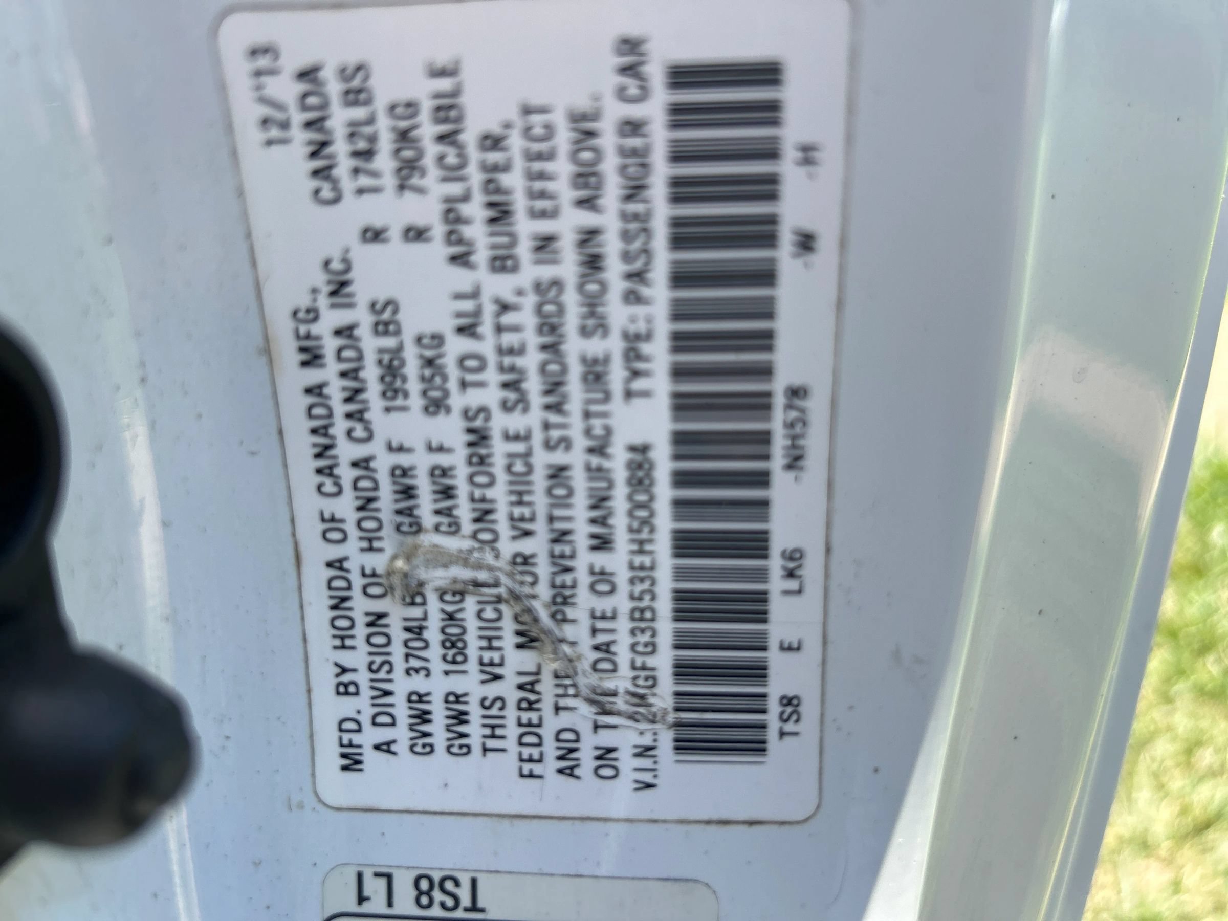 Used 2014 Honda Civic LX image 19