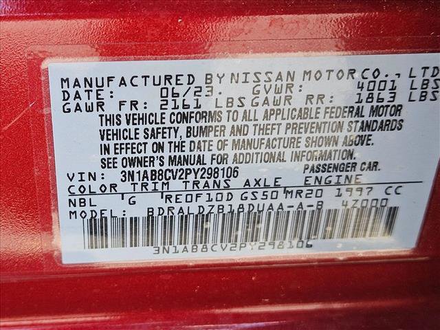 Certified 2023 Nissan Sentra SV w/ All-Weather Package FWD image 23