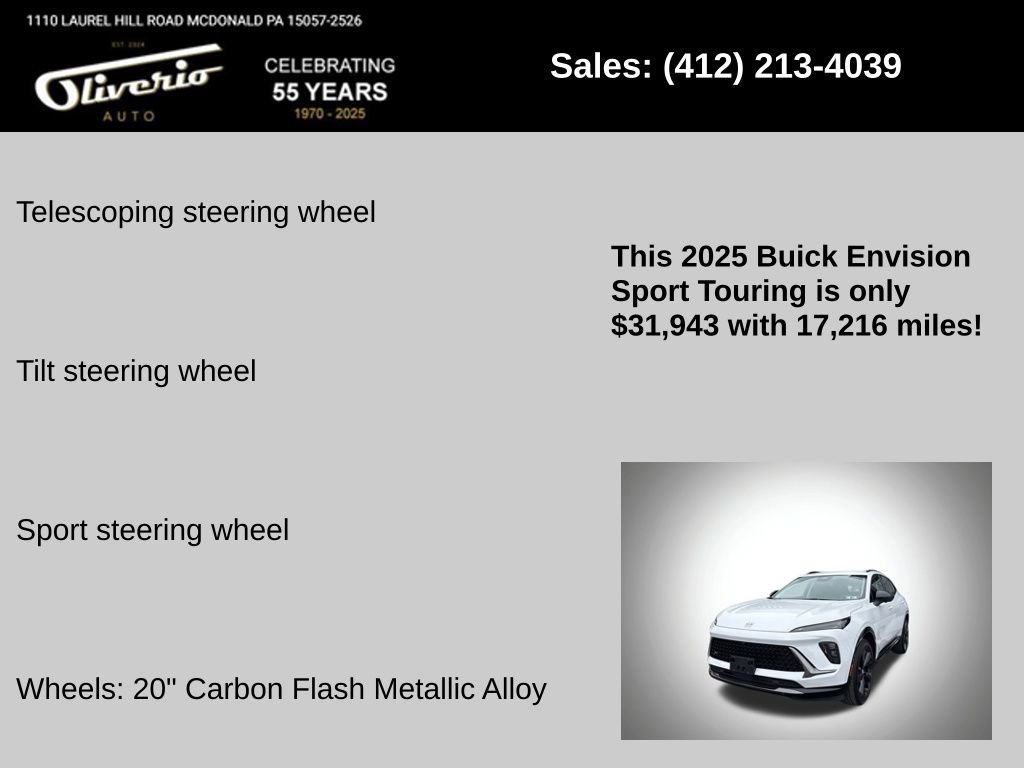 Used 2025 Buick Envision Sport Touring image 16