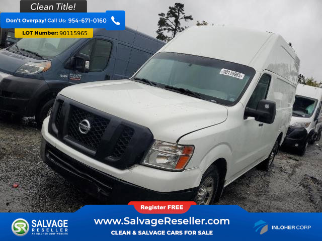 Used 2014 Nissan NV 2500 S w/ Side & Curtain Airbag Package