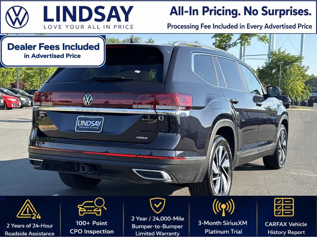 Certified 2025 Volkswagen Atlas SEL AWD/4WD image 3