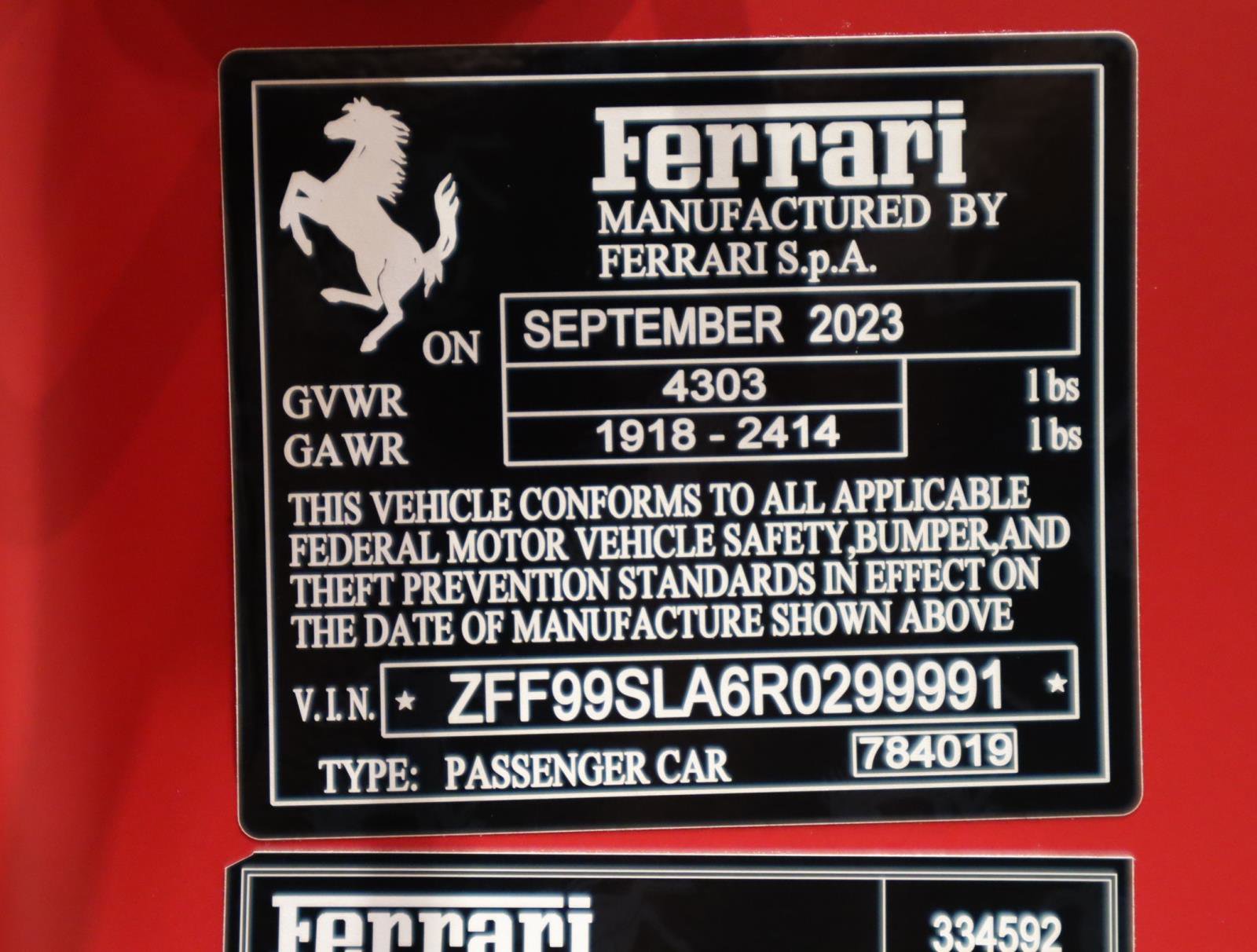 Certified 2024 Ferrari 296 GTB image 40