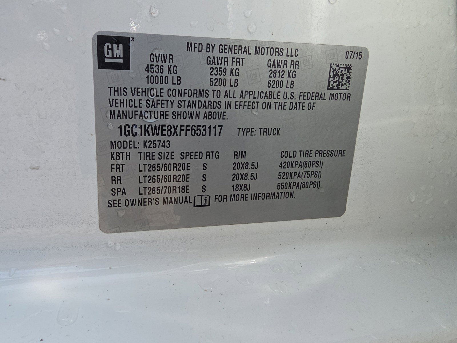 Used 2015 Chevrolet Silverado 2500 LTZ w/ Duramax Plus Package image 34