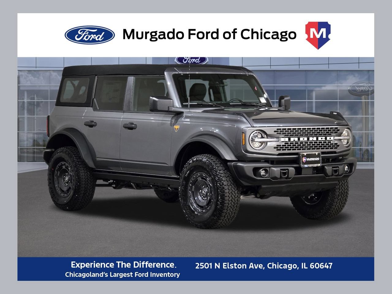 New 2025 Ford Bronco Badlands w/ Sasquatch Package AWD/4WD image 1