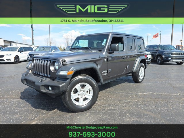 Used 2020 Jeep Wrangler Unlimited Sport S AWD/4WD image 1