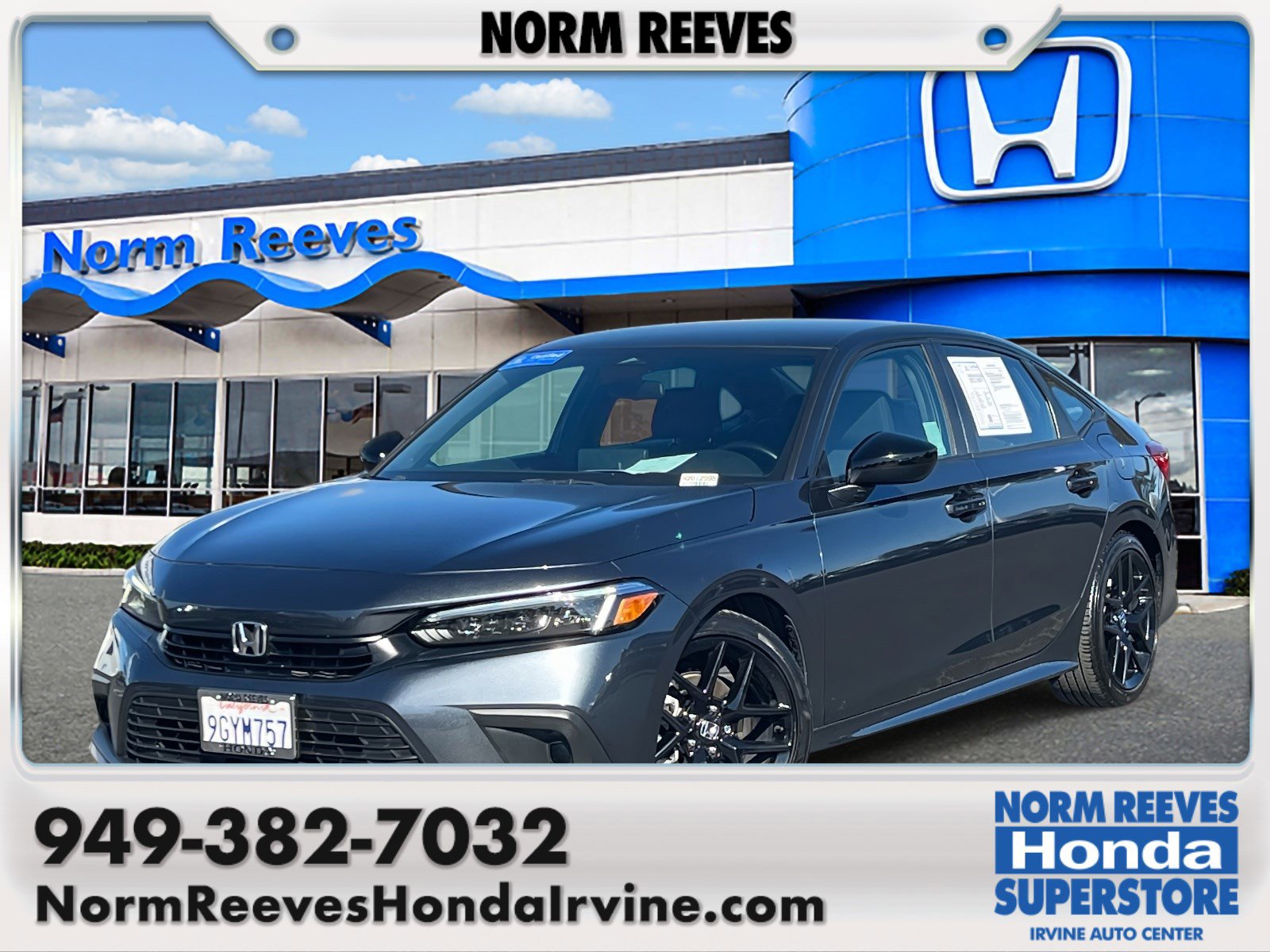 Certified 2023 Honda Civic Sport