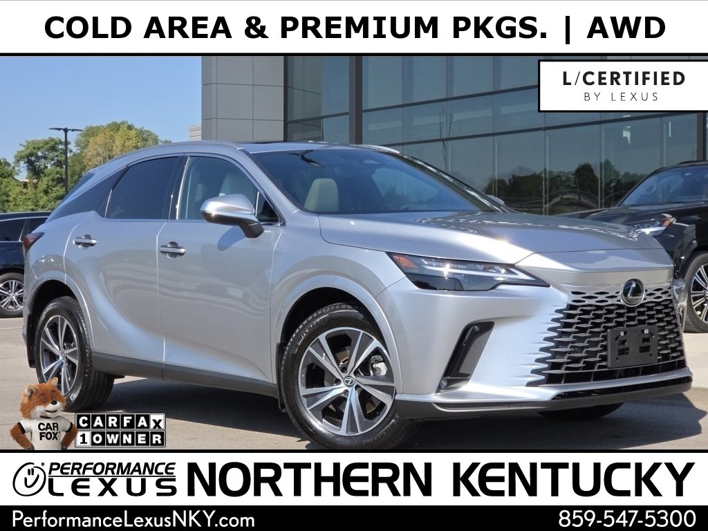 Certified 2023 Lexus RX 350 Premium w/ Accessory Package