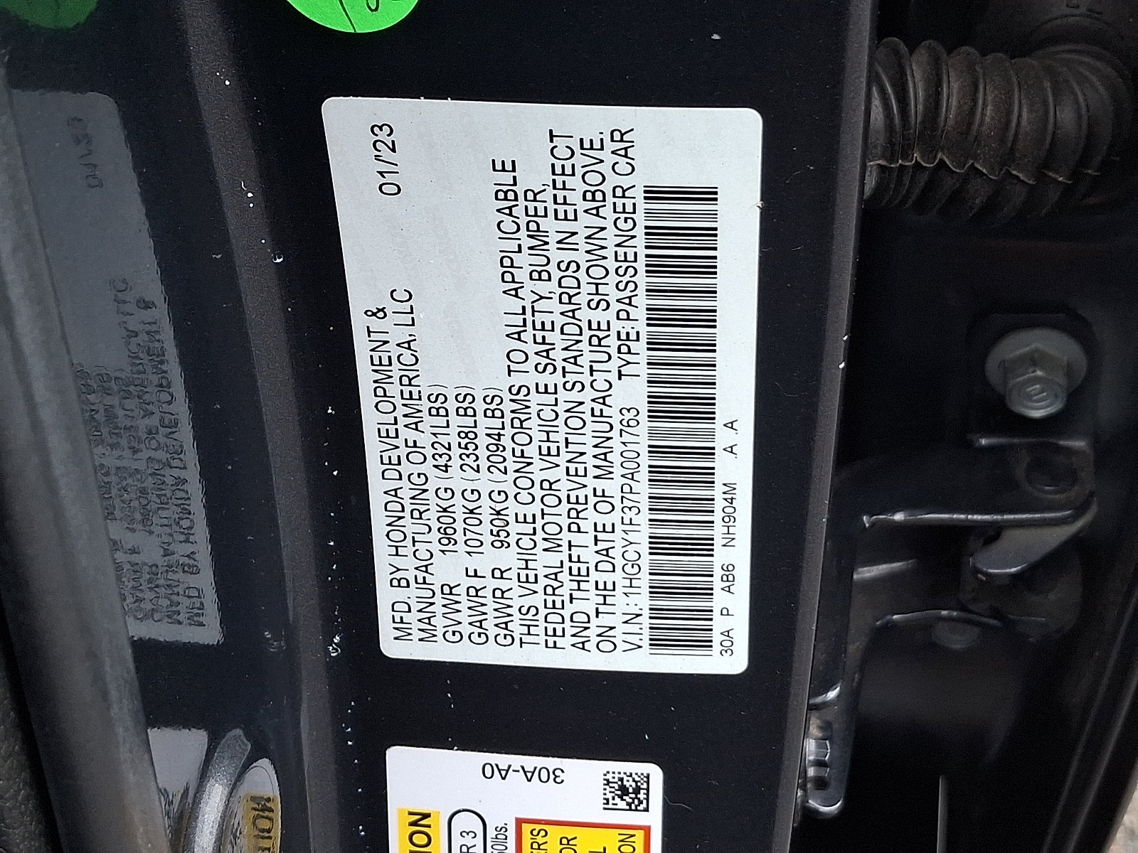 Used 2023 Honda Accord EX image 26