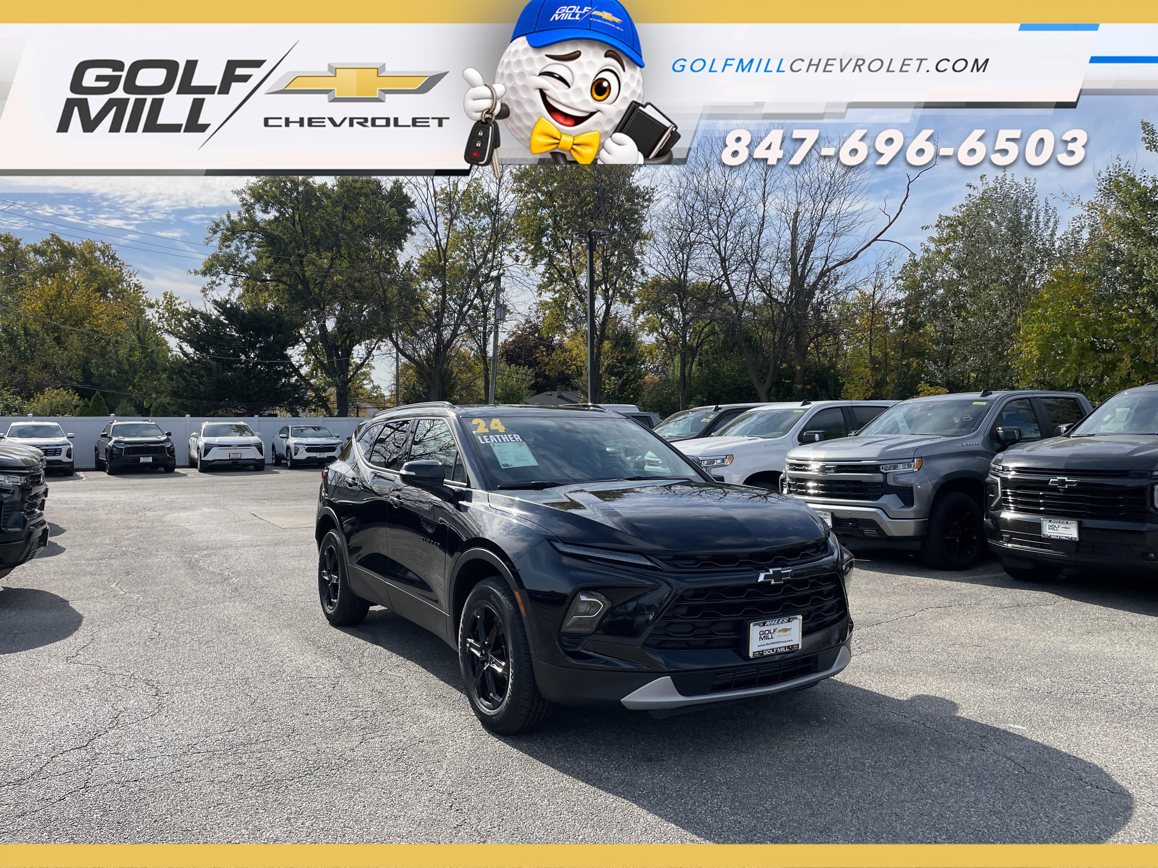 Used 2024 Chevrolet Blazer LT w/ Midnight/Sport Edition FWD image 3
