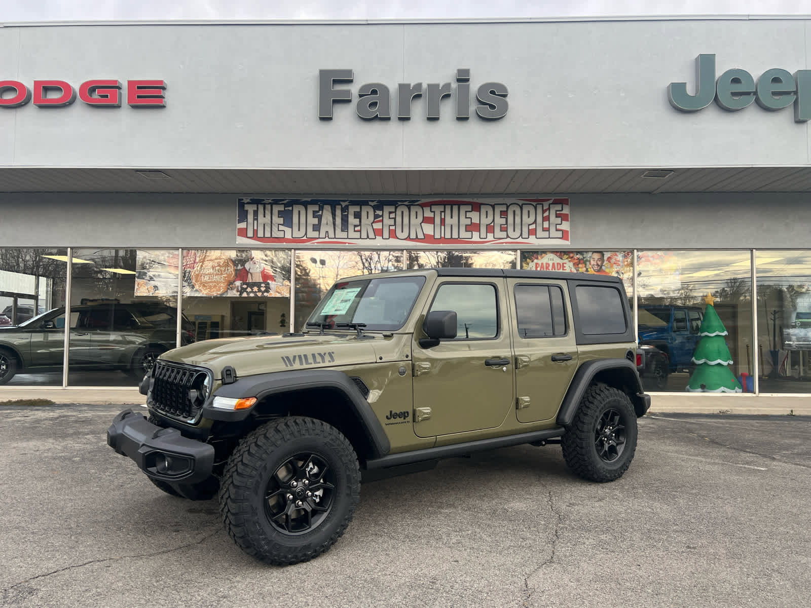 New 2026 Jeep Wrangler Unlimited Willys