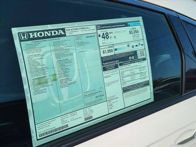 New 2026 Honda Accord EX-L image 18