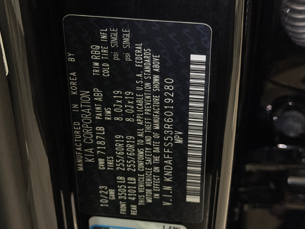 Certified 2024 Kia EV9 Wind AWD/4WD image 37