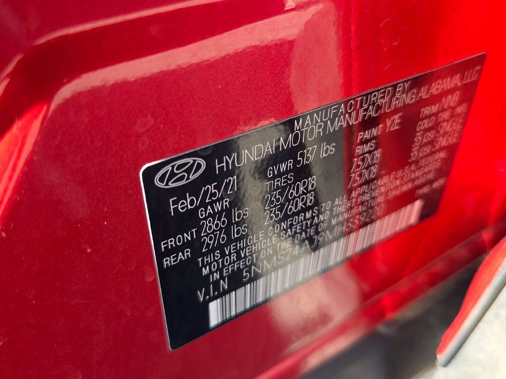 Used 2021 Hyundai Santa Fe SEL FWD image 4