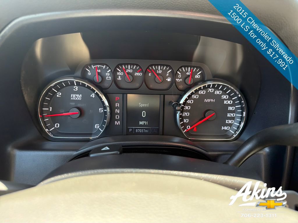 Certified 2015 Chevrolet Silverado 1500 LS RWD image 22