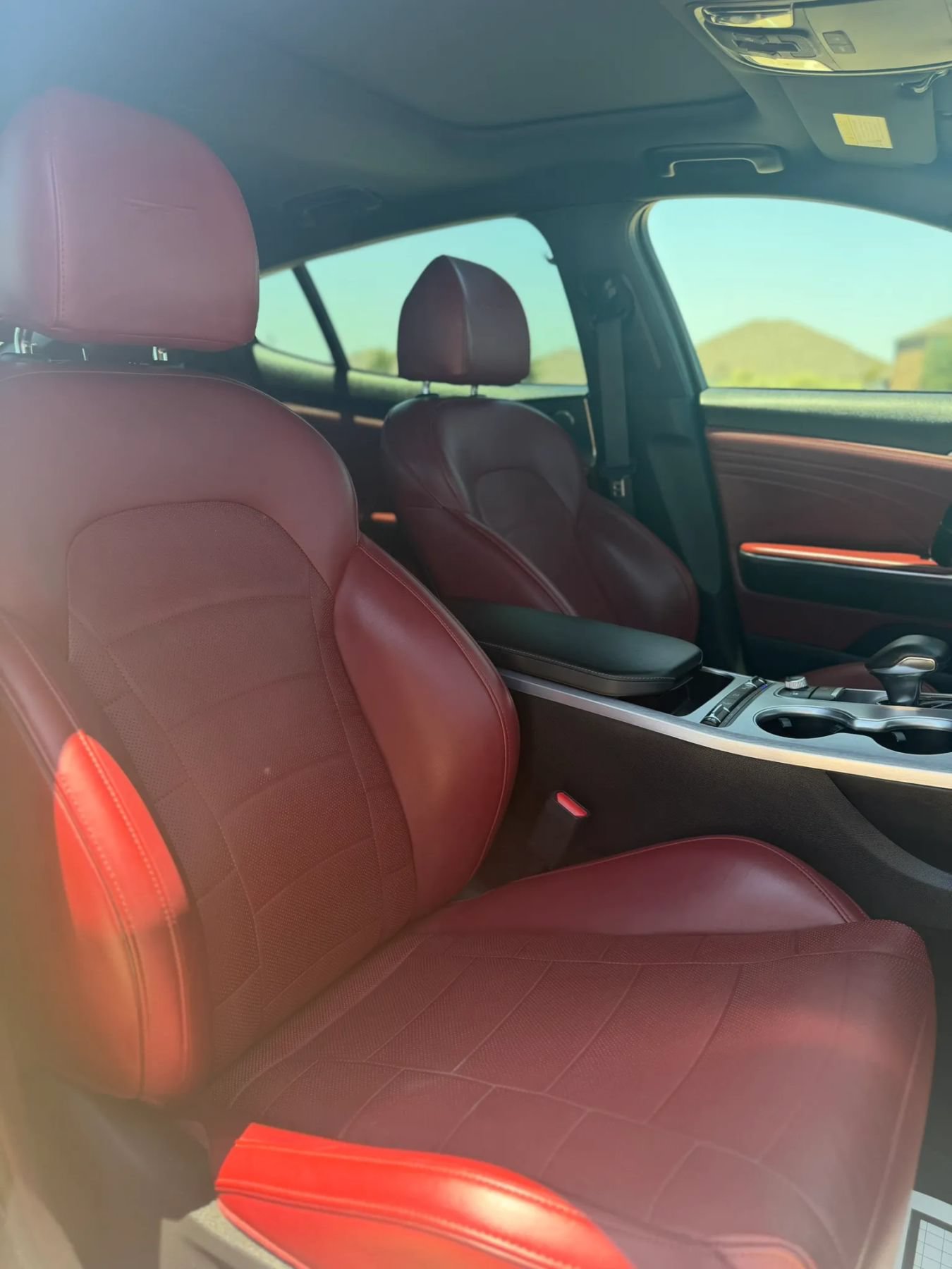 Used 2022 Kia Stinger GT2 w/ Red Interior Color Package RWD image 27