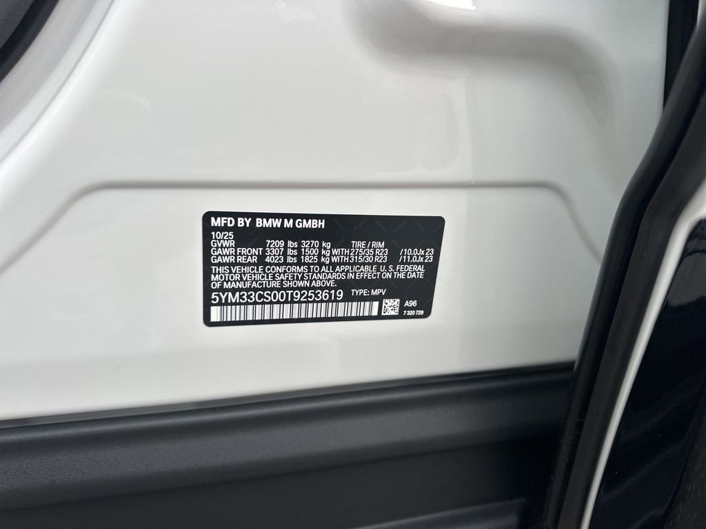 Used 2026 BMW XM Label Red image 38