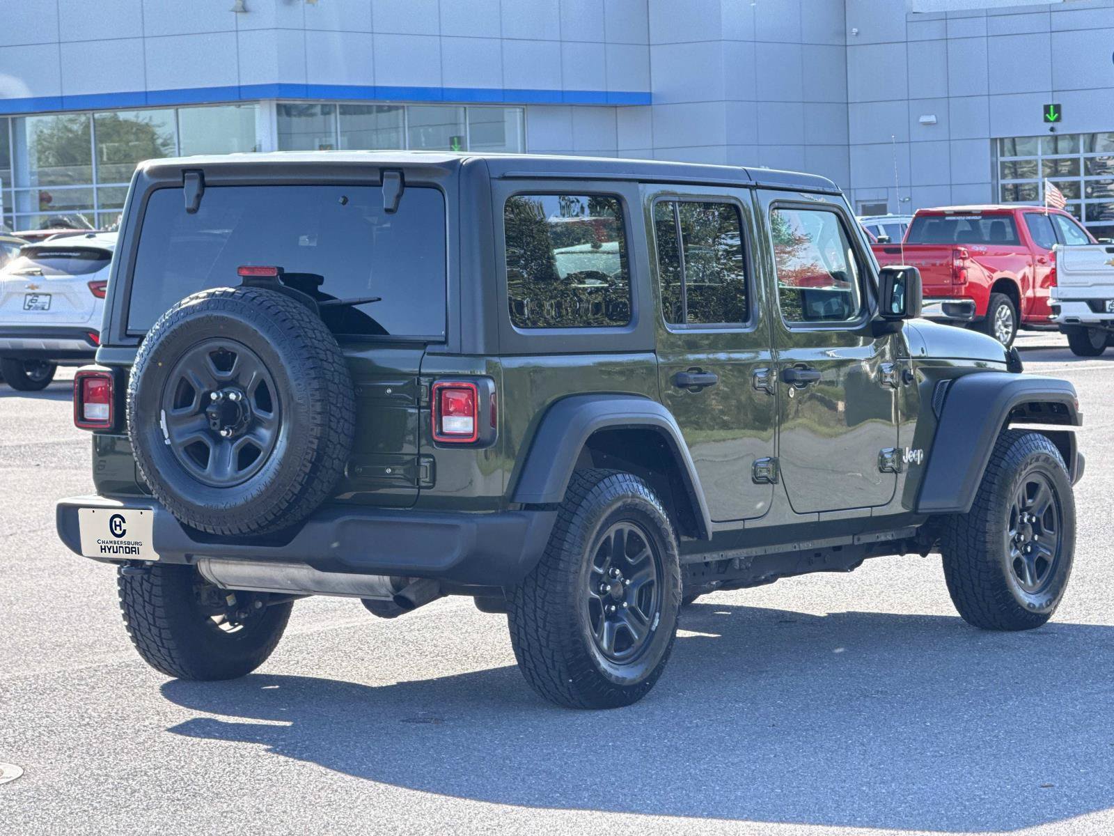 Used 2021 Jeep Wrangler Unlimited Sport AWD/4WD image 24