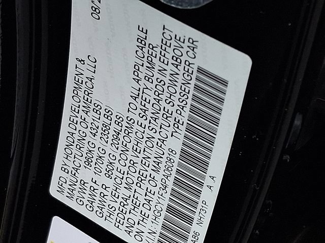 Used 2023 Honda Accord EX image 27