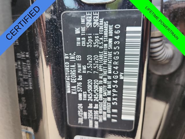Certified 2024 Kia Telluride SX w/ Towing Package FWD image 32