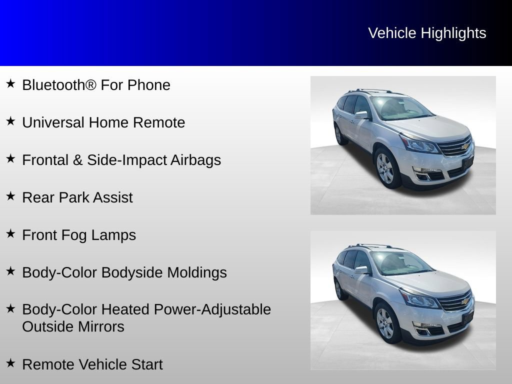 Used 2016 Chevrolet Traverse LT w/ Style and Technology Package image 20