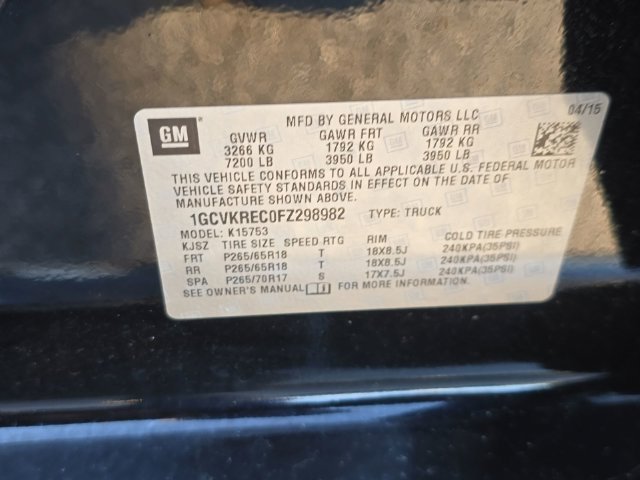 Used 2015 Chevrolet Silverado 1500 LT w/ All Star Edition AWD/4WD image 33