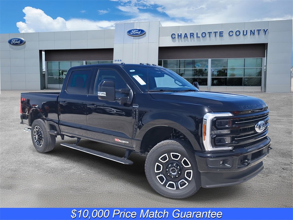 New 2025 Ford F350 Platinum w/ FX4 Off-Road Package