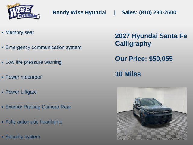 New 2027 Hyundai Santa Fe Calligraphy AWD/4WD image 10