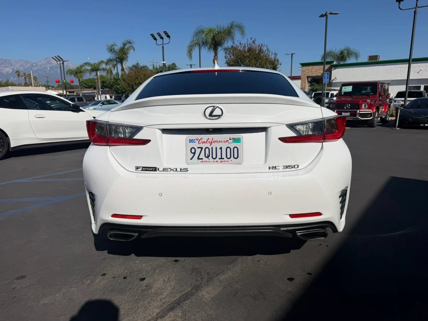 Used 2015 Lexus RC 350 w/ F Sport w/Summer Tires RWD image 8