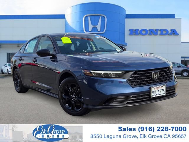 Certified 2025 Honda Accord SE image 1
