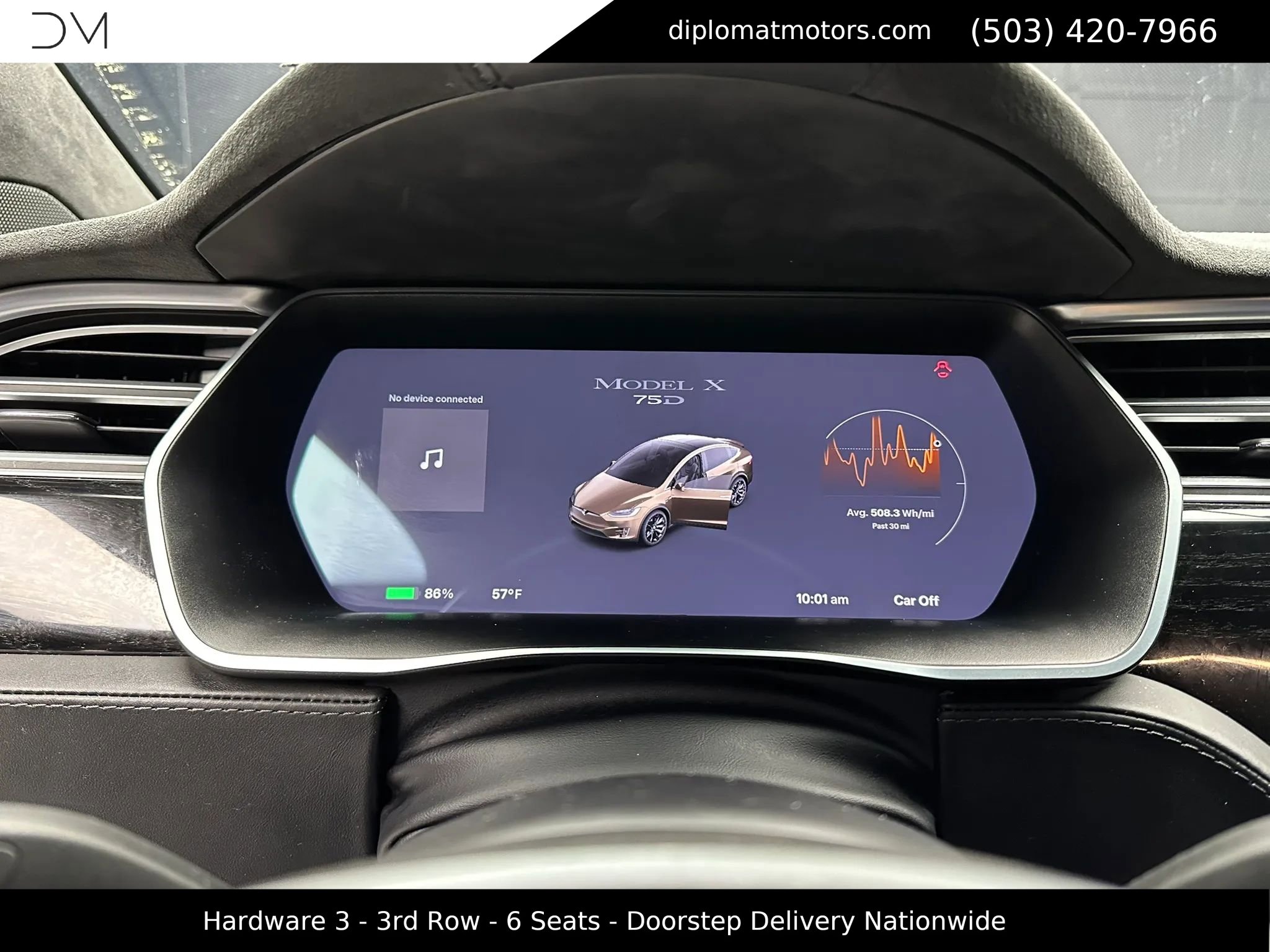 Used 2016 Tesla Model X 75D image 35