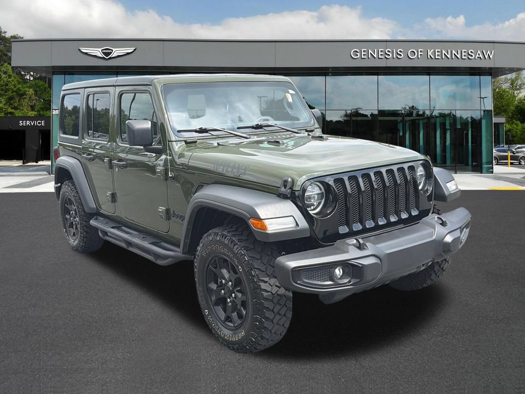 Used 2021 Jeep Wrangler Unlimited Sport AWD/4WD image 1