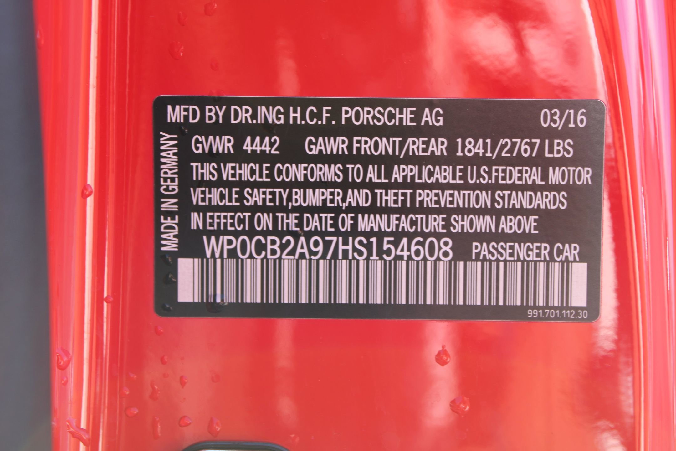 Certified 2017 Porsche 911 Carrera 4S image 31