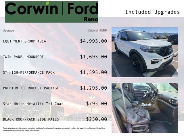 Used 2022 Ford Explorer ST w/ Equipment Group 401A image 3