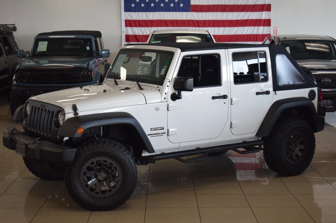 Used 2015 Jeep Wrangler Unlimited Sport w/ Quick Order Package 24S image 14