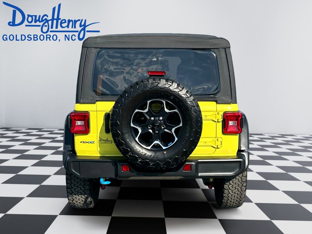 Used 2023 Jeep Wrangler Unlimited Rubicon 4xe AWD/4WD image 4