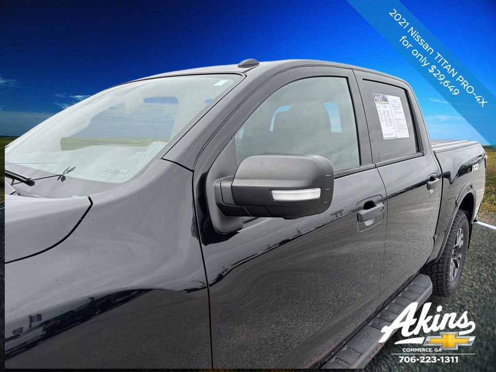 Used 2021 Nissan Titan PRO-4X w/ Pro-4x Convenience Package image 12