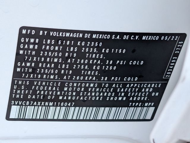 Used 2022 Volkswagen Tiguan SE R-Line image 38