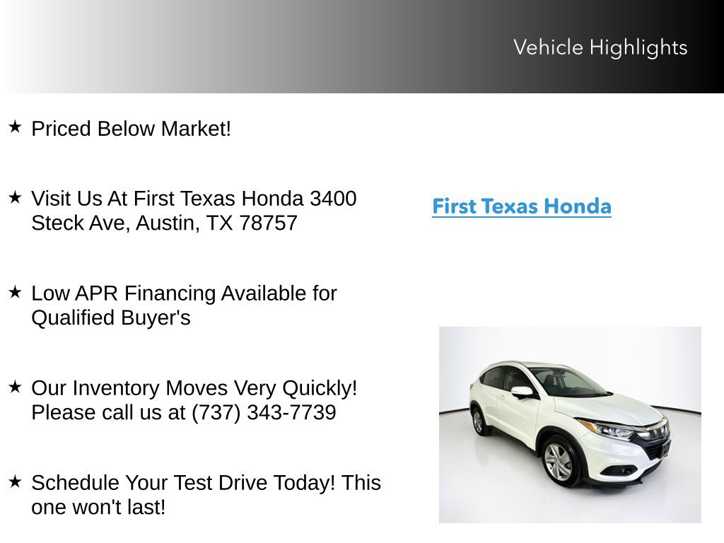 Used 2019 Honda HR-V EX-L image 10