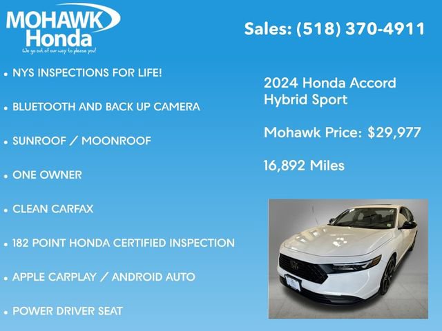 Certified 2024 Honda Accord Sport image 8
