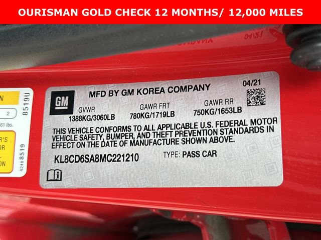 Used 2021 Chevrolet Spark LT image 30