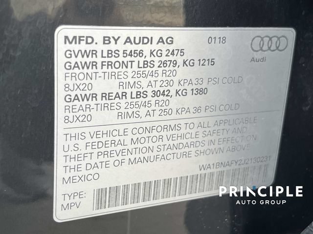 Used 2018 Audi Q5 2.0T Premium Plus w/ Premium Plus Package AWD/4WD image 34
