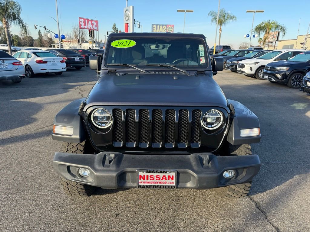 Used 2021 Jeep Wrangler Unlimited Sport image 2