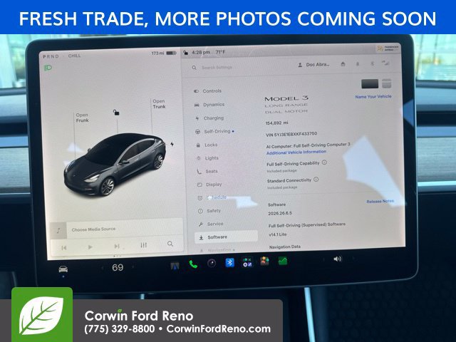 Used 2019 Tesla Model 3 Long Range AWD/4WD image 14
