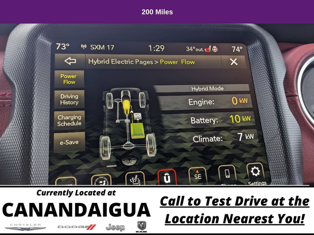 Used 2023 Jeep Wrangler Unlimited Rubicon 4xe AWD/4WD image 23