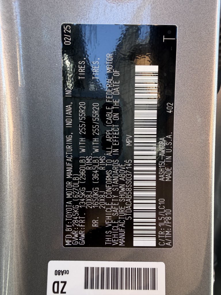 Used 2025 Toyota Grand Highlander AWD Hybrid image 34