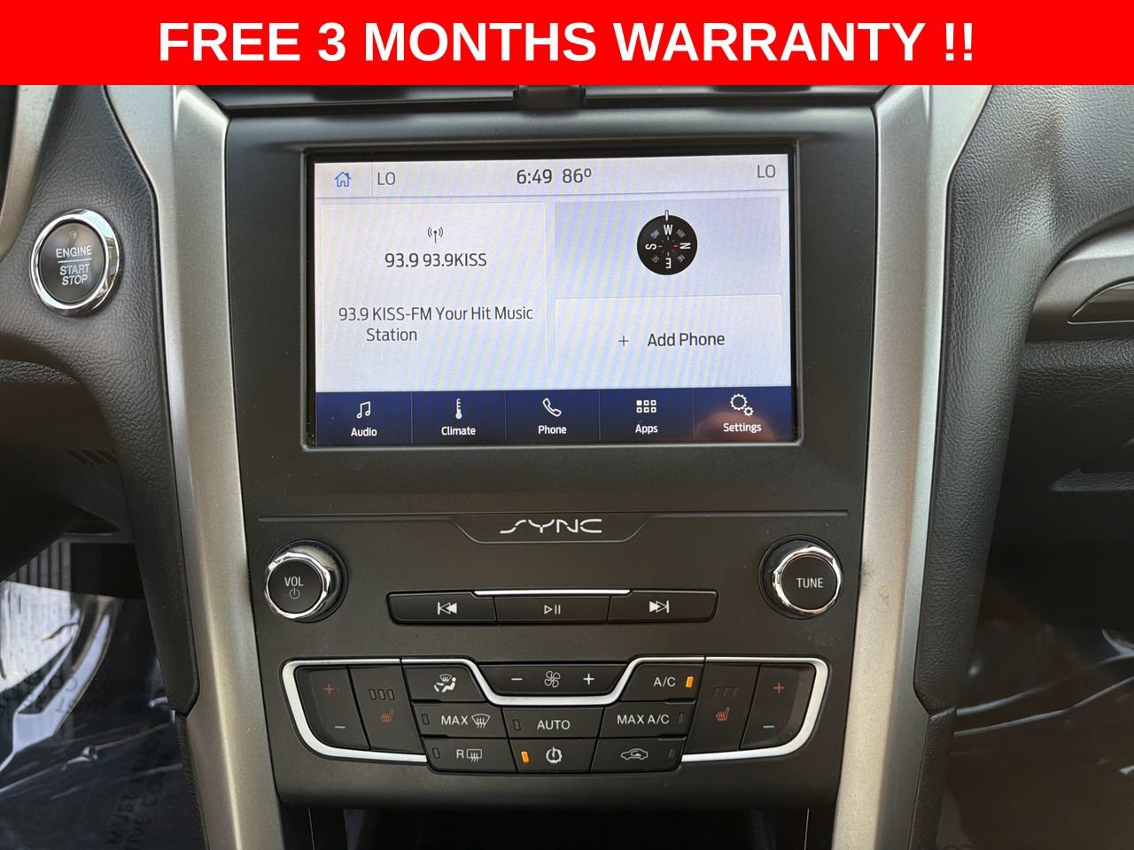 Used 2020 Ford Fusion SEL FWD image 17